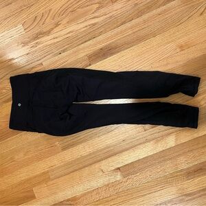 Black Lululemon leggings size 4